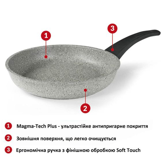 Сковорода Flonal Dura Induction 24 см (DUIPD2430) | Зображення 4