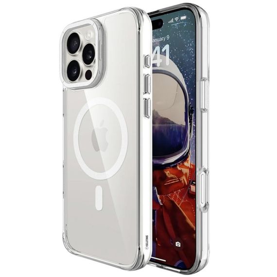 Чохол TPU Space Case Apex with MagSafe для Apple iPhone 16 Pro (6.3") Silver | Зображення 6