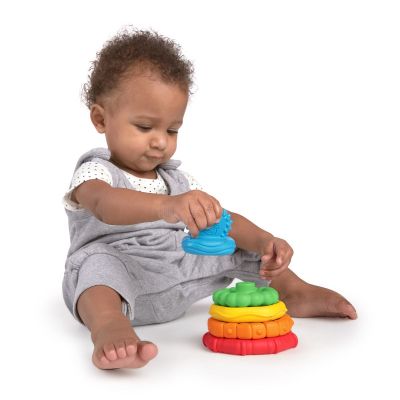 Розвиваюча іграшка Baby Einstein пірамідка Stack &amp; Teethe (12356) | Зображення 3