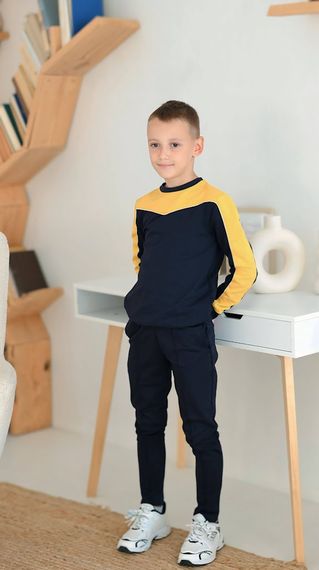 Джемпер для хлопчика Носи своє 140 Жовтий (p-12024-133007) | Зображення 2