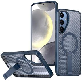 Чохол TPU Breeze with MagSafe stand для Samsung Galaxy S26+ Blue