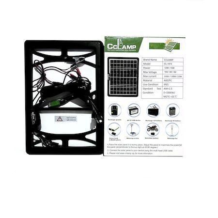 Сонячна панель CCLamp CL-1615 Solar 15Вт 15Вт зарядка від сонця 36*25*3см | Зображення 3