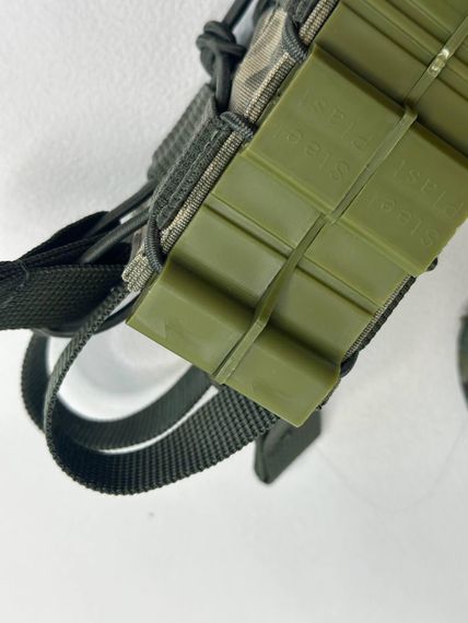 Подвійний Підсумок під магазин (2 ріжка) відкритий твердий | Зображення 3