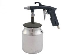 Пневмопистолет пескоструйный Intertool - нижний бак 1000 мл 8bar (PT-0705)