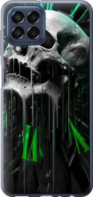 Чехол на Samsung Galaxy M33 M336B Череп-часы "4100u-2633-17620"