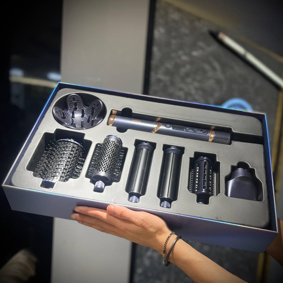 Фен-стайлер VGR 5 в 1 V-475 BLACK Professional 1400 Вт (46279-V-475_2291) | Зображення 5