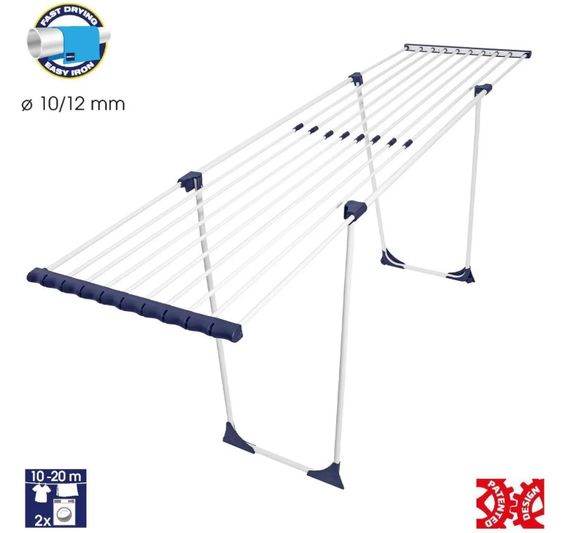 Сушарка для білизни підлогова Casa Si CasaFlex 20 White (CS92179B04) | Зображення 8