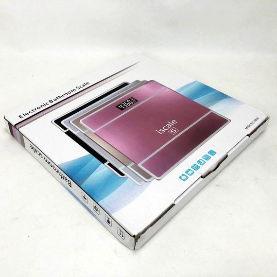 Весы напольные электронные iScale 2017D 180кг (0,1кг), с температурой. GA-304 Цвет: белый | Зображення 5