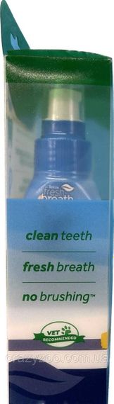 Набор для ухода за зубами для собак TropiClean Fresh Breath Total Care добавка в воду и гель 30 мл/118 мл | Зображення 3