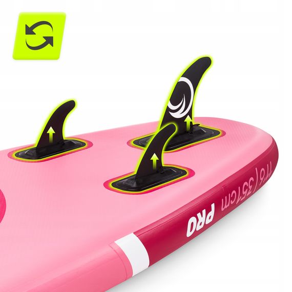 Надувна SUP дошка TSUNAMI PRO 350 см з веслом T10 (P-5905973405591) | Зображення 2