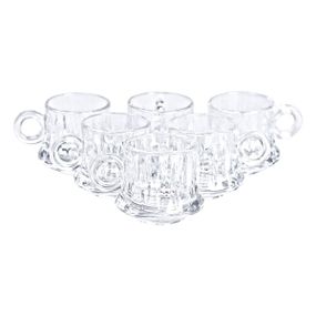 Набір скляних чашок 6 шт. для чаю, кави 100 мл HP-YH-7