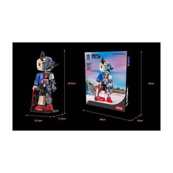 Конструктор Pantasy Astro Boy: Хлопчик зі скейтбордом (86207) | Зображення 5