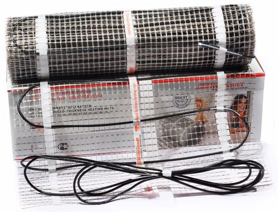 Тепла підлога комплект терморегулятор E51 + нагрівальний мат Hemstedt DH - 8,0 м2 (1200 Вт) | Зображення 3