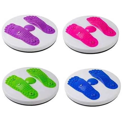 Тренажер диск здоров'я  для схуднення підлоговий з еспандерами та масажем ступнів | Зображення 6