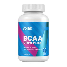 Амінокислоти VPLab BCAA Ultra Pure - 120 caps