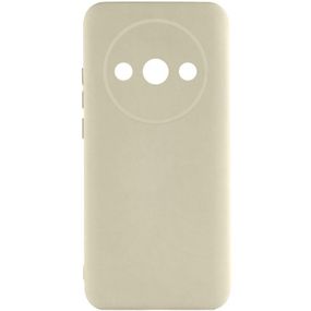 Чохол TPU GETMAN Liquid Silk Full Camera для Xiaomi Redmi A3 Песочный / Sand
