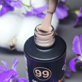 Гель-лак для нігтів Bee Nails 099 (сіро-коричневий) 8мл