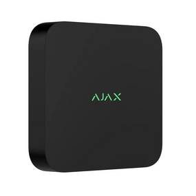 Сетевой видеорегистратор Ajax NVR DC (8ch) black, разрешение до 4К, поддержка ONVIF/RTSP, декодирование H.265/H.264,