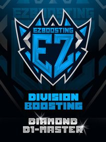 LoL Division Boosting Diamond (d1-Master) - EZ Boosting Key - GLOBAL