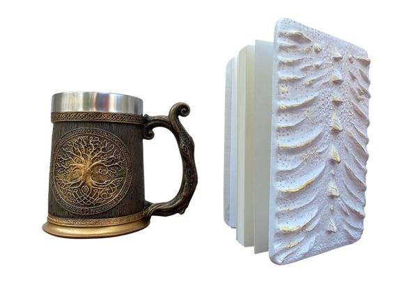 Подарунковий набір Кухоль 3D Друїд Ігграсиль і Блокнот 3D «Око Крижаного Хранителя» | Зображення 1