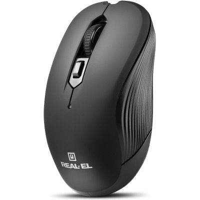 Мышка REAL-EL RM-331W Wireless Black (EL123200044) | Зображення 5