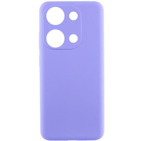 Чехол Silicone Cover Lakshmi Full Camera (AAA) для Xiaomi Redmi Note 13 Pro 4G / Poco M6 Pro 4G Сиреневый /