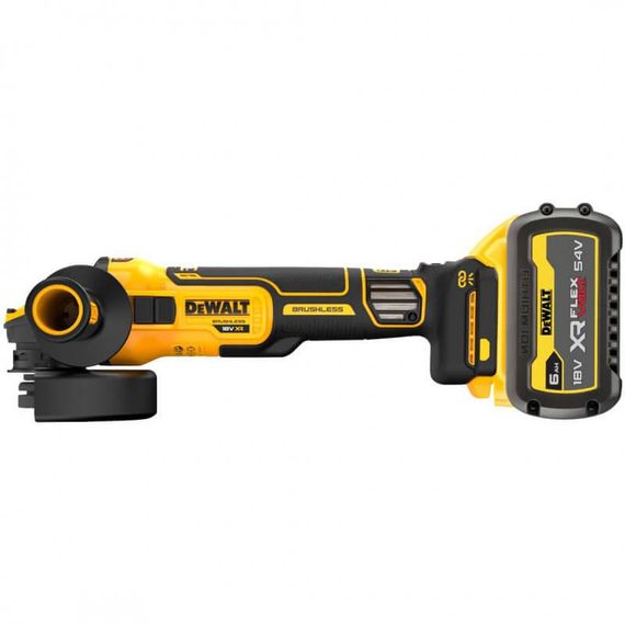Шлифмашина угловая - болгарка аккумуляторная бесщёточная 125мм DeWALT DCG409VST1 | Зображення 3