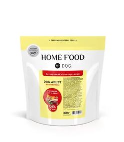 Сухий корм для дорослих собак «М'ясо качки з нутом» DOG ADULT MEDIUM/MAXI Беззерновий гіпоалергенний 300 г