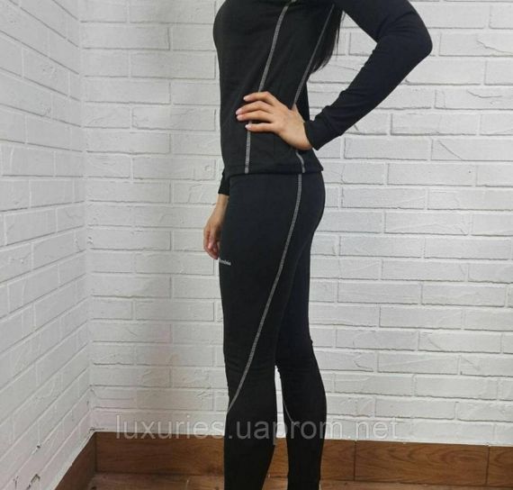 Жіночий набір термобілизни Columbia на флісі чорного кольору М | Зображення 8