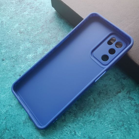 Силіконовий чохол для Oppo A16 / A54s колір Синій | Зображення 2