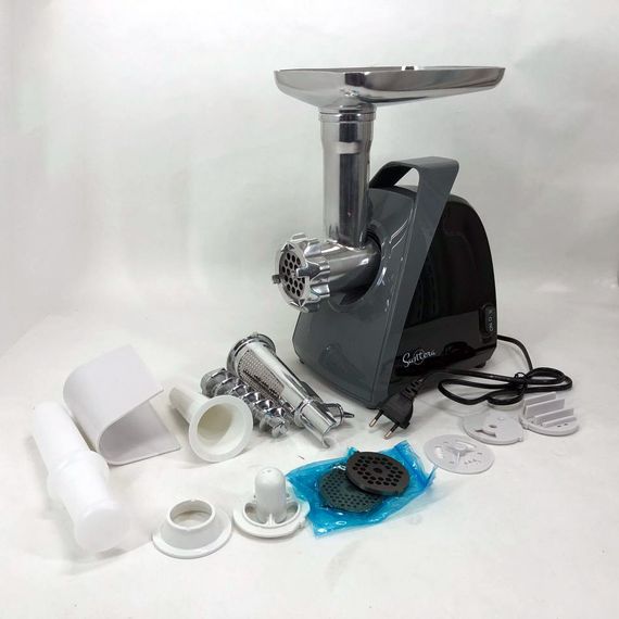 М'ясорубка Suntera SMG-5421B 1800 Вт, м'ясорубка електрична для м'яса, м'ясорубка для домашньої ковбаси | Зображення 5