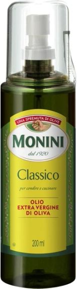 Оливковое масло Monini Extra Virgin Classico, (200 мл) Италия Пластиковая бутылка с распылителем