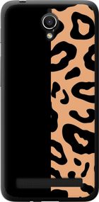 Чехол на Asus ZenFone Go ZC451TG Пятна леопарда "4269u-276-17620"