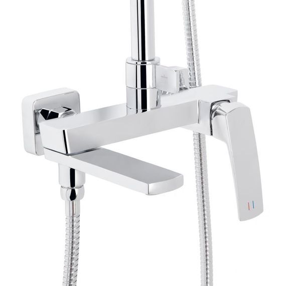 Душова система універсальна Qtap Tern на три споживача (з виливом) QTTER1112CRM47592 Chrome | Зображення 2