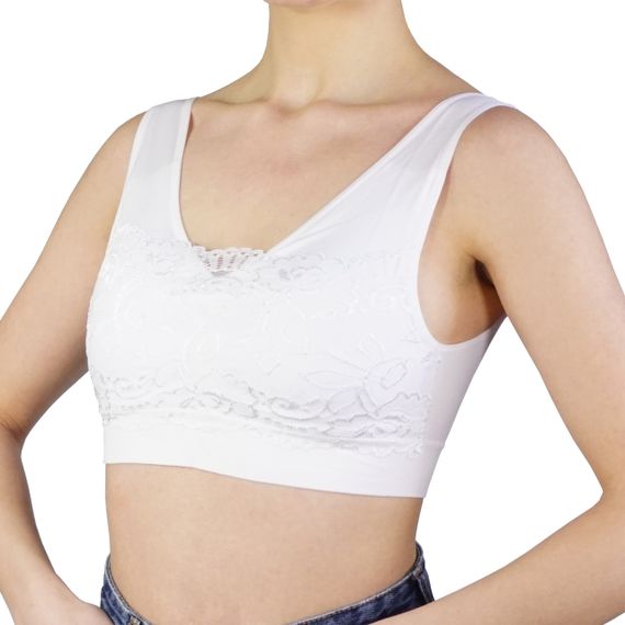 Бюстгальтер топ Supretto мереживний 3 шт. (L/XL) (CZ2759590007) | Зображення 2