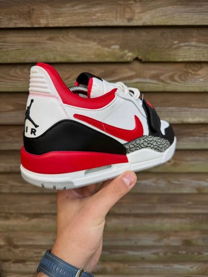 Кросівки Nike Air Jordan Legacy 312 Low (white red) | Зображення 6