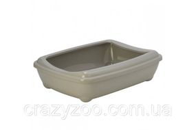 Туалет для котів Moderna Arist-O-Tray Large з сірим бортиком 50х38х14 см С192330