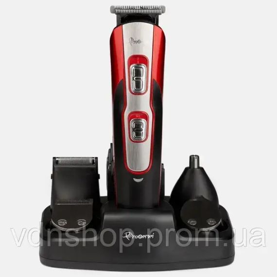 Машинка для стрижки волосся Gemei GM-592 10 в 1, Електробритва, триммер | Зображення 1