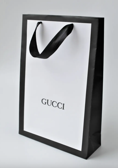 Фірмовий пакет у стилі Gucci