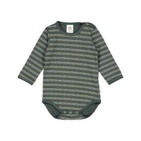 Дитяче тепле боді для новонародженого хлопчика Green Cotton 68 см Темно-зелений (25111231A)