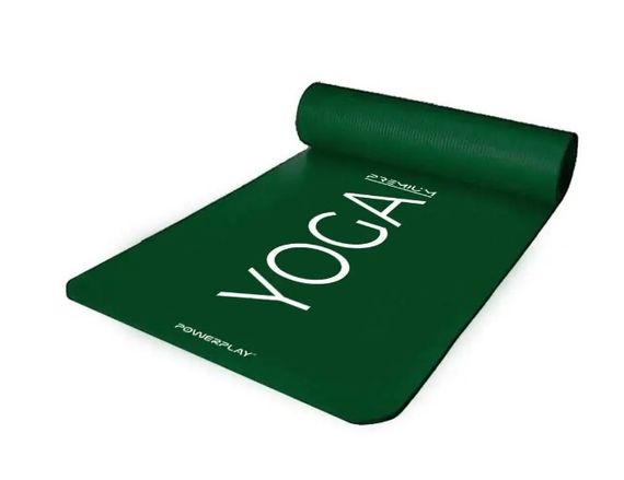 Килимок для йоги та фітнесу PowerPlay 4151 NBR Performance Mat Зелений (183x61x1.5) (PP_4151_Green) | Зображення 6