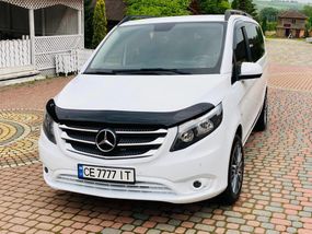 Дефлектор капоту (EuroCap) для Mercedes Vito / V W447 2014-2024 рр