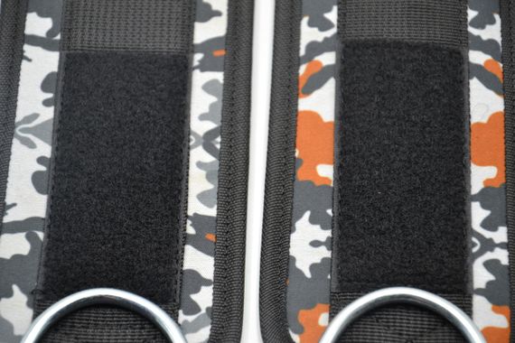 Манжети на щиколотку Павер сістем PS-3470 Ankle Strap Camo Grey/Black | Зображення 8
