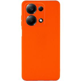 Силіконовий чохол Candy Full Camera для Xiaomi Redmi Note 13 Pro 4G / Poco M6 Pro 4G / Note 14S Помаранчевий / Orange