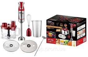 Блендер Zepline ZP-798 1500 Вт 7в1 красный