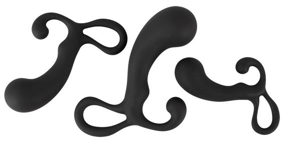 Набір масажерів простати Rebel 3-piece Prostate Plug Sex Aura | Зображення 2