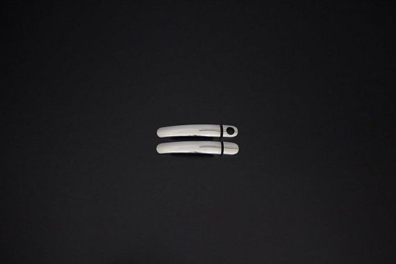 Накладки на ручки OmsaLine (2 шт., нерж) для Volkswagen Beetle 2005-2011рр.