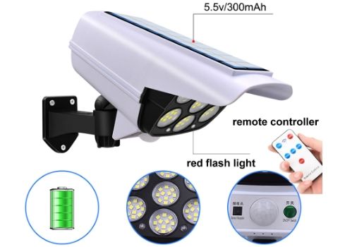 Вуличний ліхтар у вигляді камери із датчиком руху на сонячній батареї XPRO 2178 (47912-2178_166) | Зображення 4