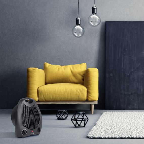 Тепловентилятор EСG TV-3030-Heat-R-BlaСk 2000 Вт чорний | Зображення 6