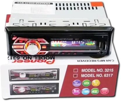 Автомагнітола 1DIN MP3-6317BT RGB Bluetooth 2.0 XPRO (MER-12630_552)